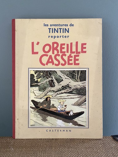 Tintin oreille cassée - l’oreille,