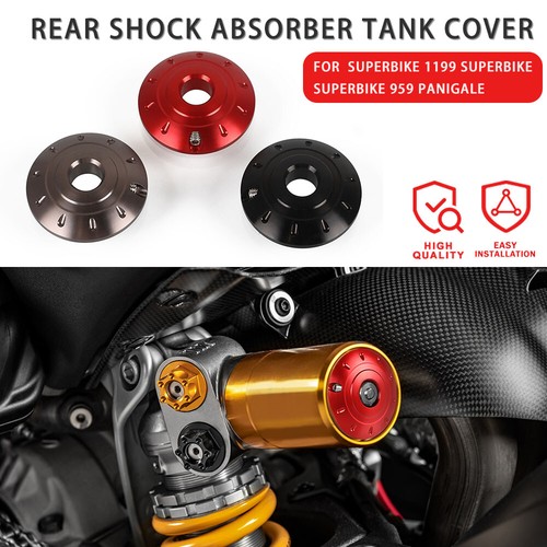 Rear shock absorber - absorber, cover