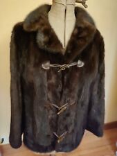 Manteau Court Blouson Vison