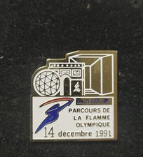 RARE PINS JO Albertville 92 La Poste Géode Arc Triomphe Arche Defense
