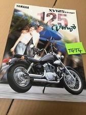 Yamaha XV125 Virago XV 125 brochure catalogue prospectus publicité moto