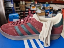 Destockage -50% Baskets Sneakers Adidas Gazelle Indoor 44 2/3  Bordeaux Homme 