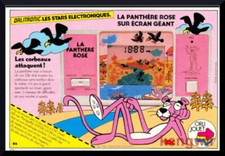 LA PANTHERE ROSE Pink Panther  Print AD  Publicité  ORLITRONIC Vintage 80's Pub 