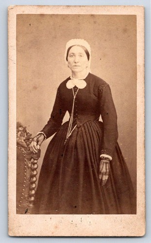 Cdv 1865 femme - en, coiffe