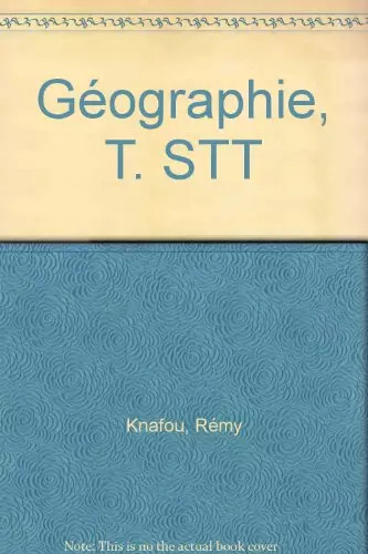 Géographie terminale stt - terminale,