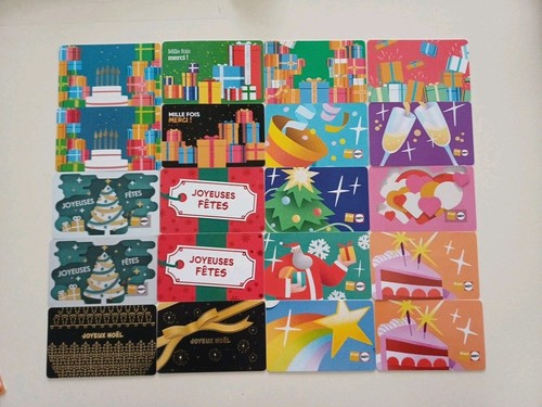 Cartes cadeau gift card - 20,