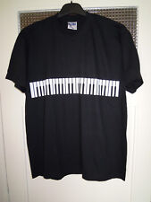 RARE / T- SHIRT : CLAVIER PIANO SYNTHE / TAILLE SIZE M - 100 % COTON QUALITE