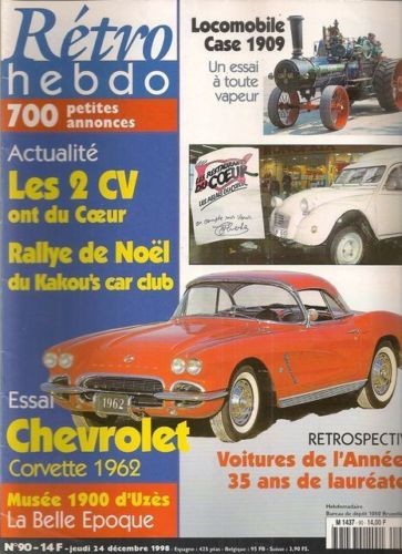 Retro hebdo chevrolet - retro,