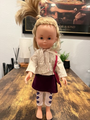 2001 corolle doll blonde blue - corolle,