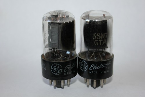 6sn7gta tubes de - ge,