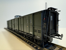 REE VB-349 - FOURGON ex-PLM vigie échelle toit et bouts noirs vert 306 SNCF HO