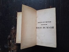 Ancienne Et Nouvelle Collection Des Tours De Magie Et Académie Des Jeux XIXe