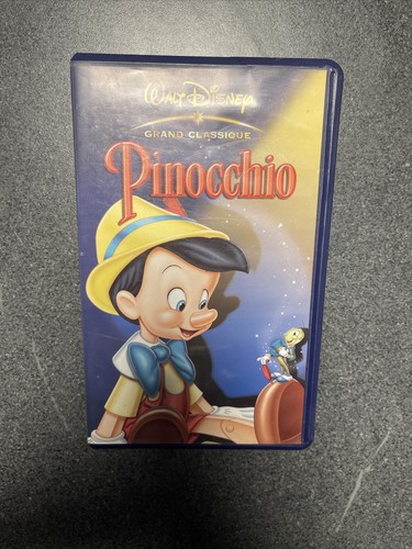 Vhs disney pinocchio - disney,