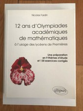 Livre 12 ans d'Olympiades