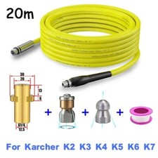Nettoyeur de Tuyau D'égout à Haute Pression Canalisation 20m pour Karcher