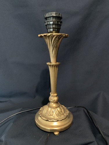 Pied lampe bronze doré - pied, de