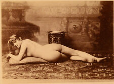 Albumine sur carton, Nu