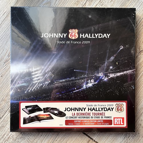 Coffret 4lp johnny hallyday - johnny,