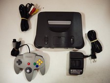 console Nintendo 64 noir black N64 PAL FRA