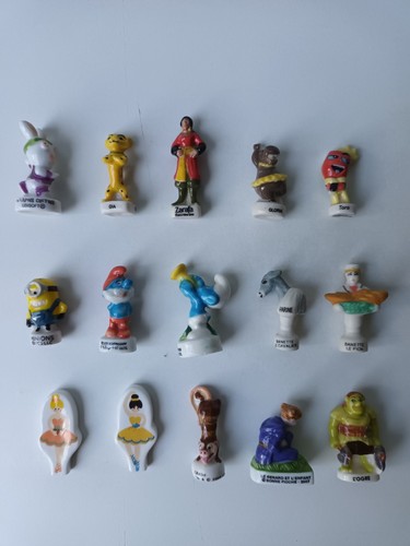 Feves lot 15 - lot, figurines