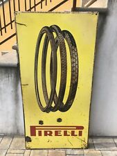 Rare plaque émaillée Pirelli
