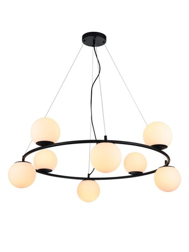Lustre design moderne noir - design,