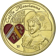 France, Jeton, Alsace - Coiffe alsacienne, Cupro-nickel Aluminium, SUP