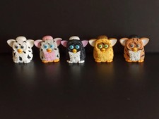 Lot 5 Figurines du jeux Find FURBY Tiger Electronics game vintage 1999 peluche