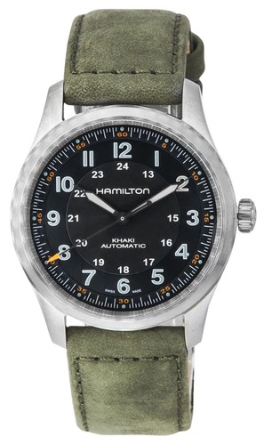 Hamilton khaki field titanium - khaki,