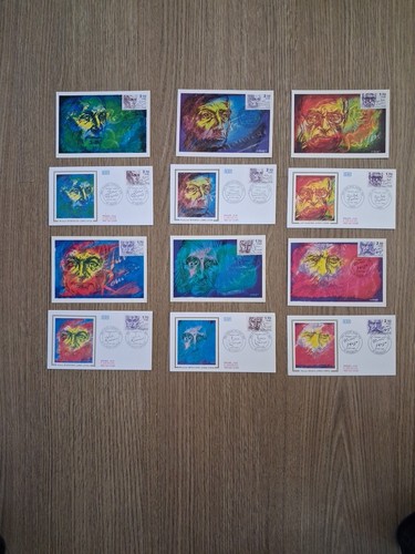 Lot 1er jour enveloppes - lot, 6