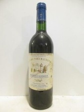  bordeaux supérieur château vieux l'estage (étiquette tâchée) Rouge 1998 