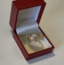 BAGUE JONC CHEVALIÈRE EN OR