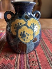 Paul Jacquet Vase  Avec 2 Petites Anses