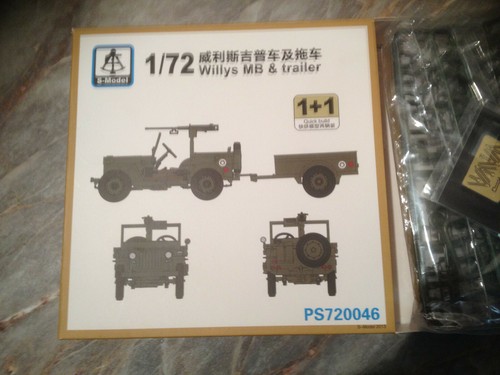 Maquette model jeep - s,