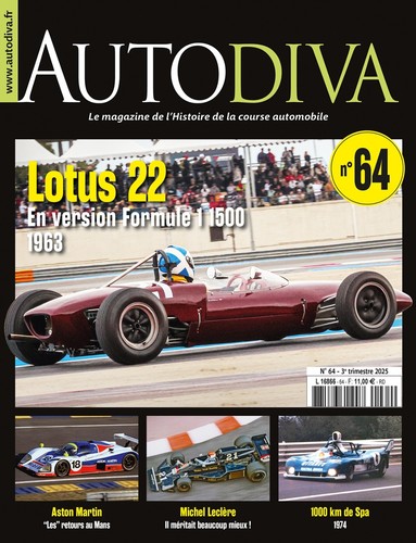 Autodiva 2025 lotus - n°64, :