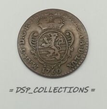  LUXEMBOURG - 2 LIARDS DE MARIE THERESE - 1760 key date!! // Réf:133-M05