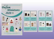 Parfumminiatures / Parfum Miniatures 2020  livre pour la collection miniatures