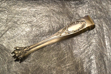 pince à sucre métal argenté style Louis XVI