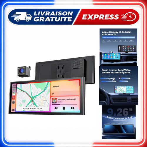 écran portable carplay - 9,26",