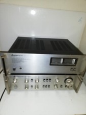 AMPLIFICATEUR STEREO DA-A600 + PREAMPLIFICATEUR PA-A600 MITSUBISHI FONCTIONNEL