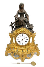 PENDULE NAPOLEON III - DETOUCHE fournisseur de l Empereur, régule et cuivre doré