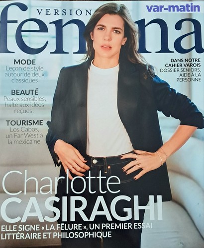 Charlotte casiraghi magazine - charlotte,