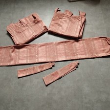 PAIRE DE DOUBLE RIDEAUX  A