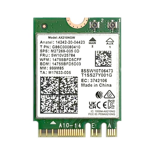 Carte réseau sans fil - wifi, 6e