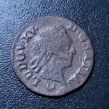 B9763: Liard à L'écu Louis XV 1770 AA Metz