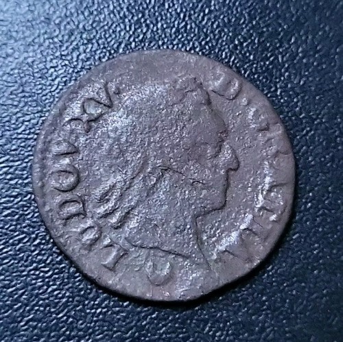 B9763 liard écu louis - à, l'écu