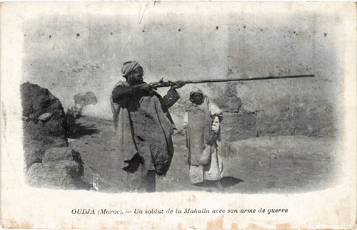 Cpa oujda soldat la - soldat,