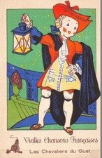 CPA Fantaisie "Les Chevaliers