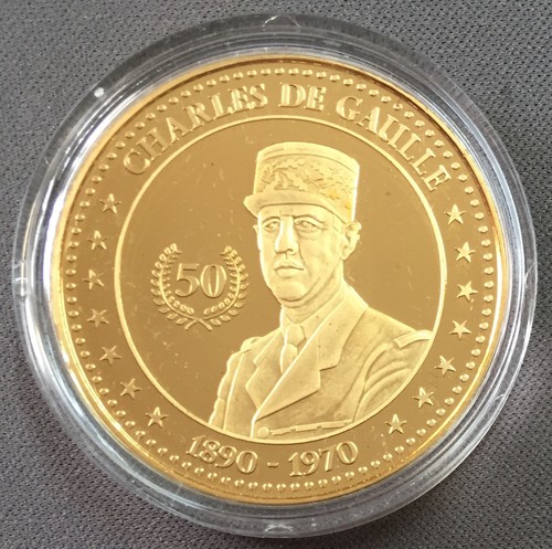 Médaille charles gaulle - médaille, de