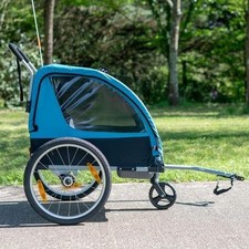 Remorque/poussette enfant 2en1